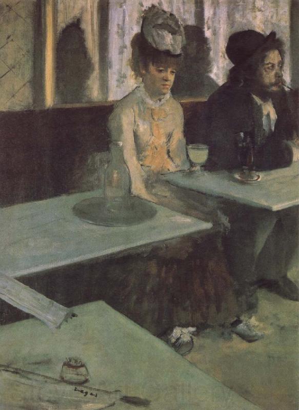 Edgar Degas The Absinth Drinker France oil painting art
